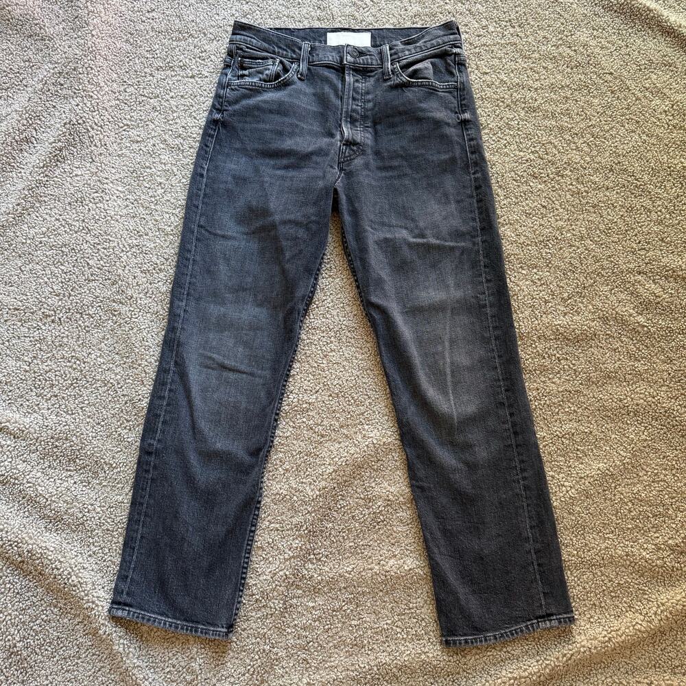 Mother Superior The Tomcat Say You’re Sorry Faded Black Button Fly Jeans Size 27